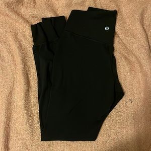 Black lululemon align joggers
